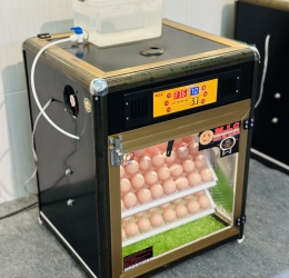 Máy ấp trứng 100 (112 trứng tối đa) phiên bản mới 2024 vật liệu Nhôm Composite (bản Full)