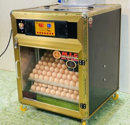 Máy ấp 200 trứng Kim Loại | Bản Cao Cấp | Phun Sương | ion khử trùng | Thế Hệ Mới 2023