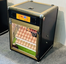 Máy ấp trứng 100 (112 trứng tối đa) phiên bản mới 2024 vật liệu Nhôm Composite (bản Base)