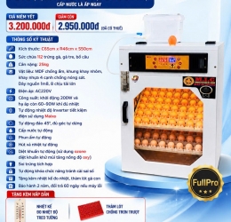 Máy ấp trứng 100 cao cấp (112 sức chứa) Phiên bản mới nhất 2026 | Bản Cao Cấp